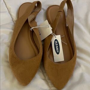 Old Navy Women's Brown Slingback Flats